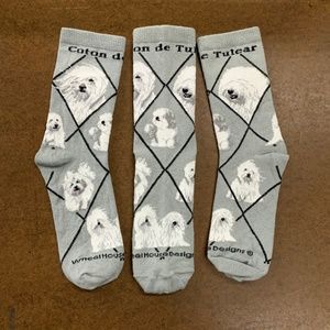 Coton de Tulear Socks